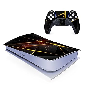 Amazon.co.jp: NowSkins ブラックゴールド PS5スキン